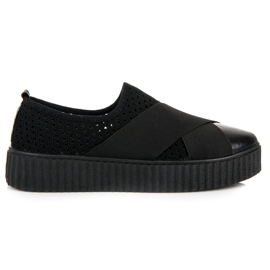 Seastar Sneakers creepers traforate nero