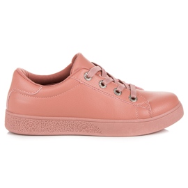 Sneakers da donna rosa scuro