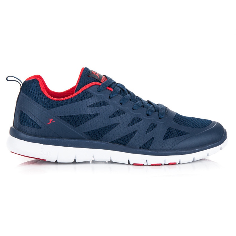 Scarpe sportive blu navy rosso