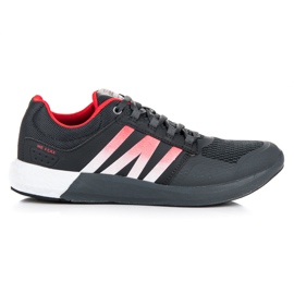Scarpe sportive stringate grigio