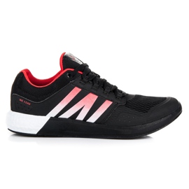 Scarpe sportive stringate nero