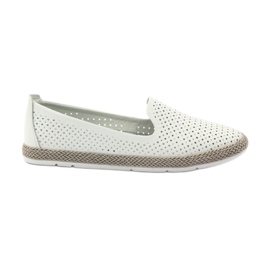 Filippo Lords ballerine espadrillas F 081 bianche bianca
