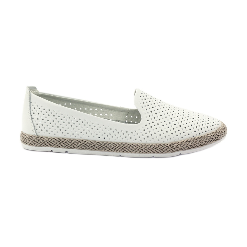 Filippo Lords ballerine espadrillas F 081 bianche bianca