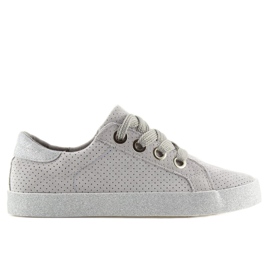Grigio Sneakers grigie da donna AK03P Grey