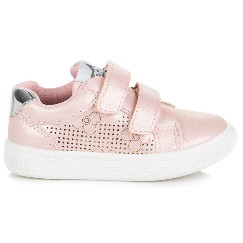 American Club Scarpe sportive con motivo rosa