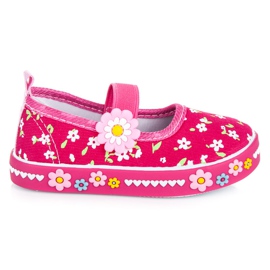 American Club Scarpe per la scuola materna rosa