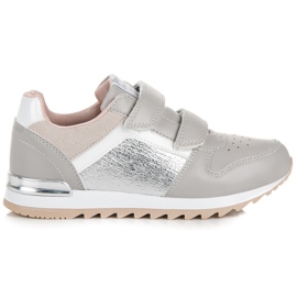 American Club Scarpe primaverili per ragazze grigio
