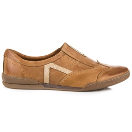 Polbut Slip on scarpe marrone