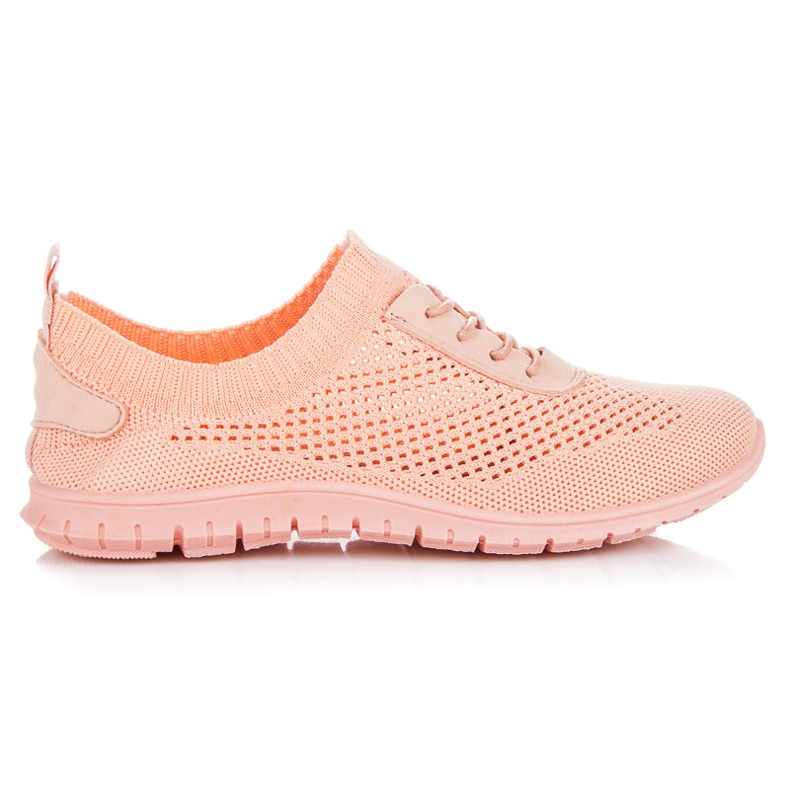 Muto Sneaker leggere traforate arancia