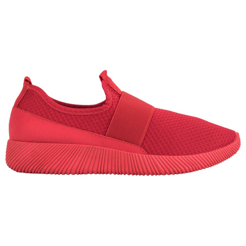 Scarpe sportive slip-on rosso
