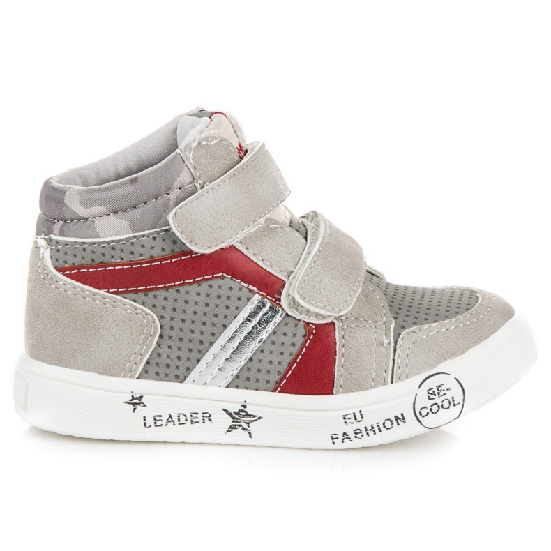 Sneakers American Club con velcro grigio