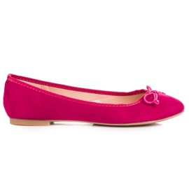 Seastar Ballerine in camoscio fucsia rosa