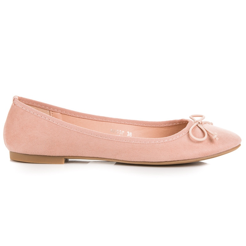 Seastar Ballerine in camoscio rosa