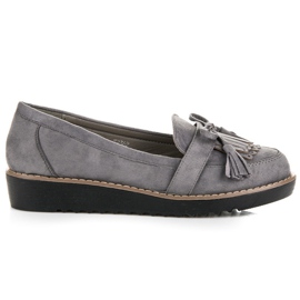 Seastar Mocassini con frange grigio