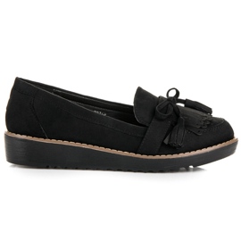 Seastar Mocassini con frange nero
