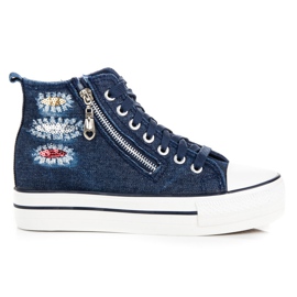 Sneakers Mcarthur in denim blu