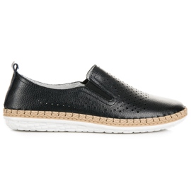 Espadrillas VINCEZA in pelle nero