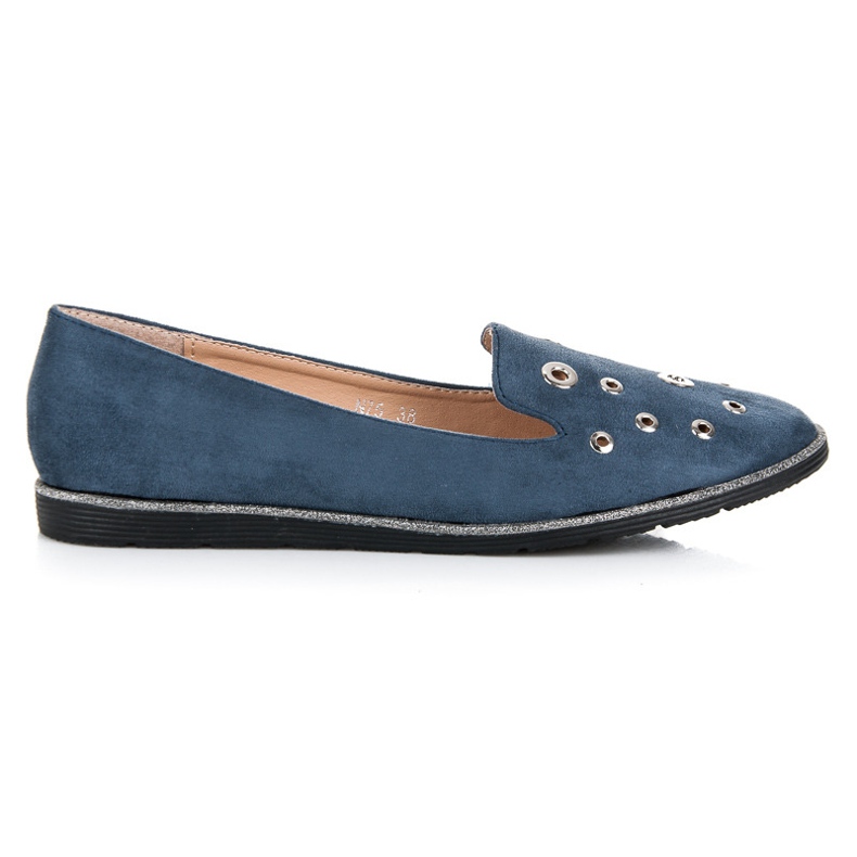 Bestelle Signori della pelle scamosciata blu