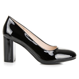 Lucky Shoes Décolleté laccate nere nero