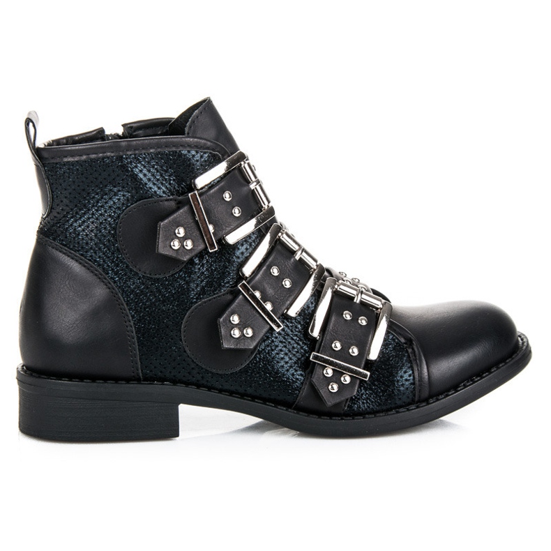 Seastar Stivali rock primaverili nero