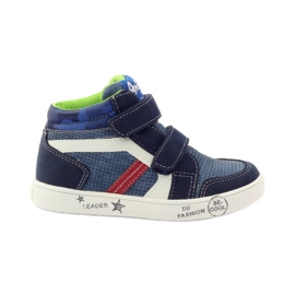American Club Scarpe sportive americane 17353 blu navy rosso bianco