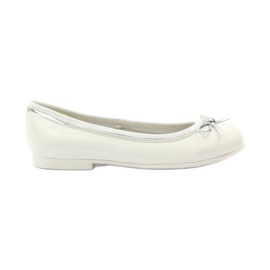 American Club Ballerine con fiocco bianco americano