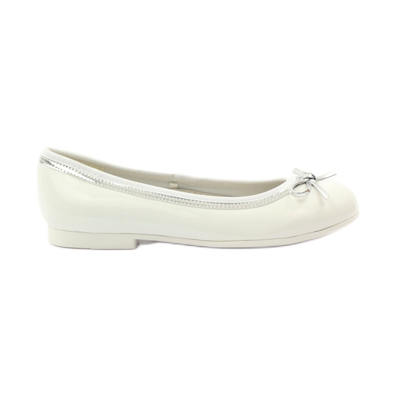 American Club Ballerine con fiocco bianco americano bianca