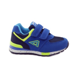 American Club Sneakers americane 15110 verde blu