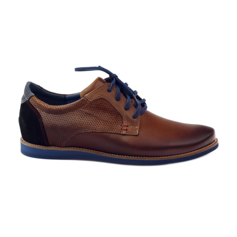 Scarpe casual da uomo Nikopol 1657 marrone nero blu navy