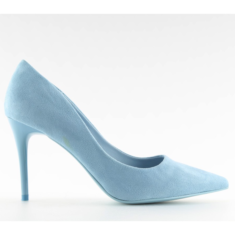 Scarpe col tacco da donna blu GF-JX78 L.BLUE