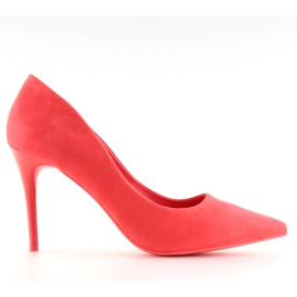 Stiletti da donna corallo GF-JX78 Fucsia rosa