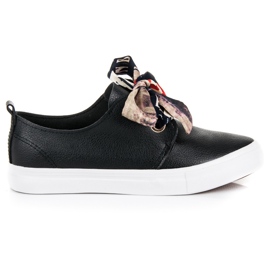 Seastar Scarpe da ginnastica alla moda legate con un nastro nero