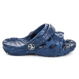 American Club Pantofole da piscina americane blu