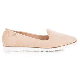 Vices Morsetti per ballerine slip-on in camoscio marrone
