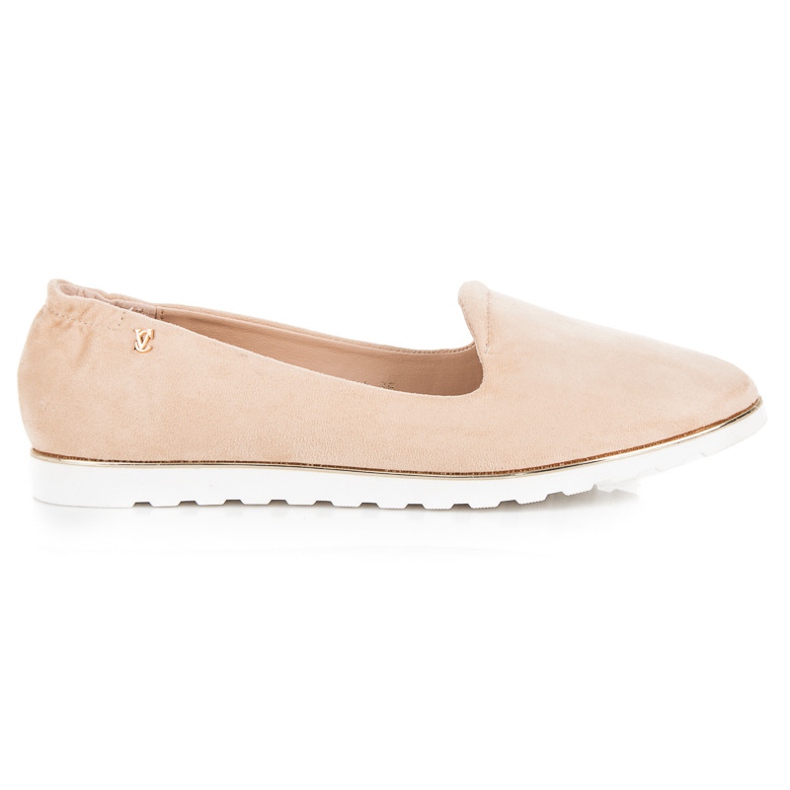Vices Morsetti per ballerine slip-on in camoscio marrone