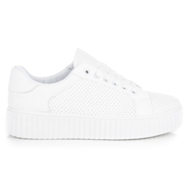 Seastar Sneakers in camoscio sulla piattaforma bianco