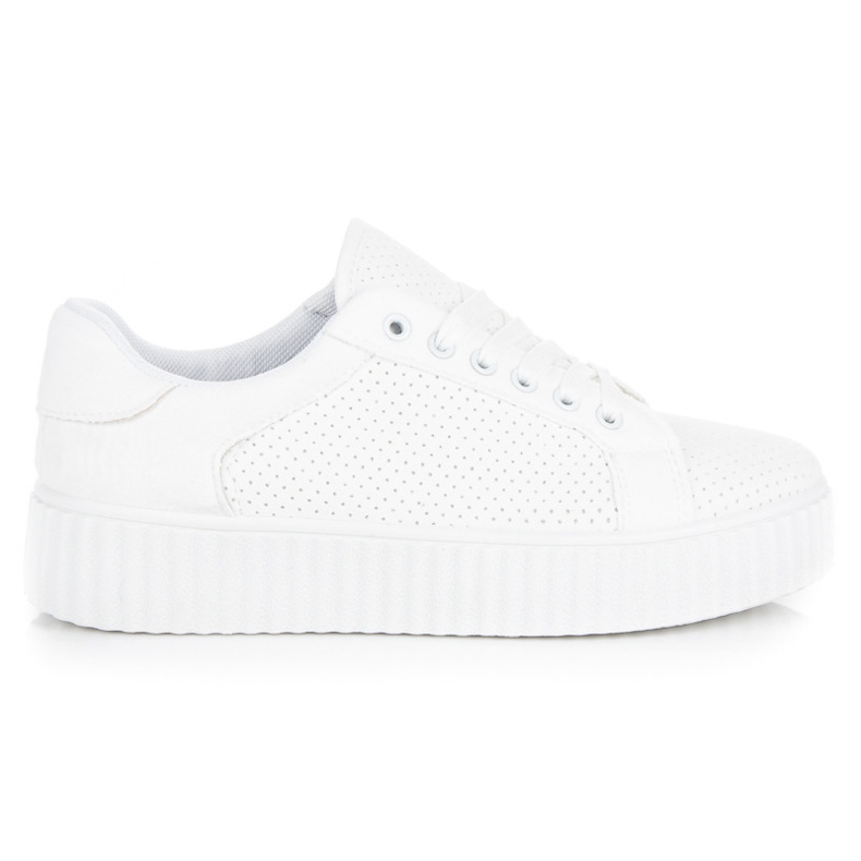 Seastar Sneakers in camoscio sulla piattaforma bianca