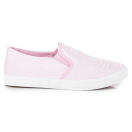 Seastar Scarpe da ginnastica rosa slip-on