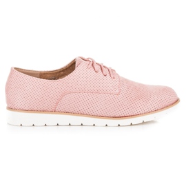 Seastar Scarpe allacciate traforate rosa