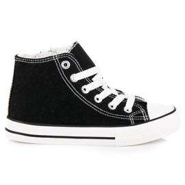 Sneakers Over Ankle Zipper nero