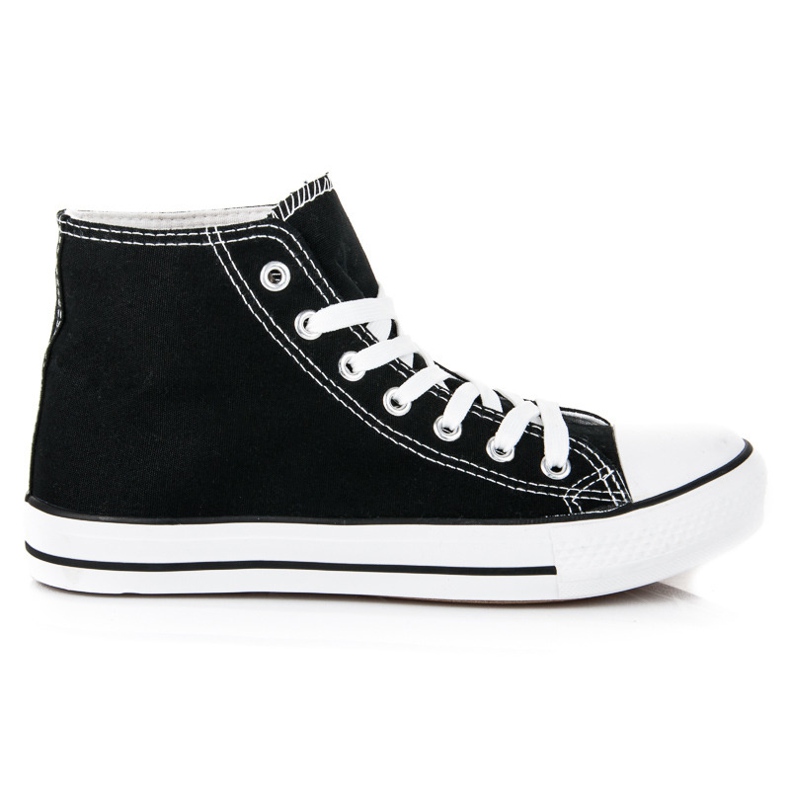 Seastar Sneakers stringate sopra la caviglia nero