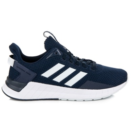 Adidas questar ride bianco blu navy