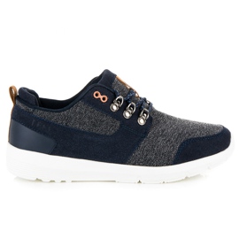 Ax Boxing Scarpe da uomo legate blu