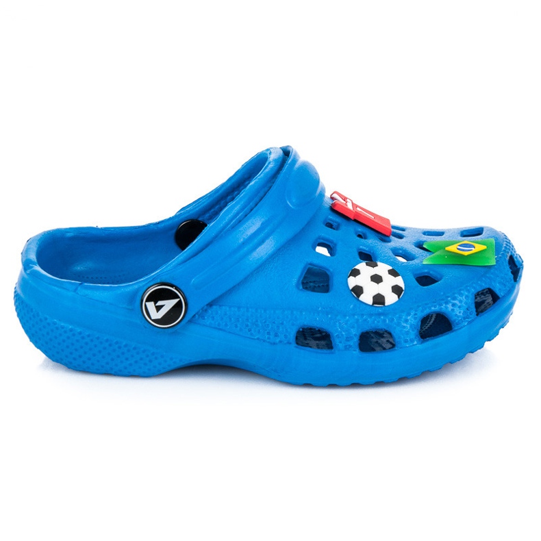 American Club Ciabatte americane per bambini blu