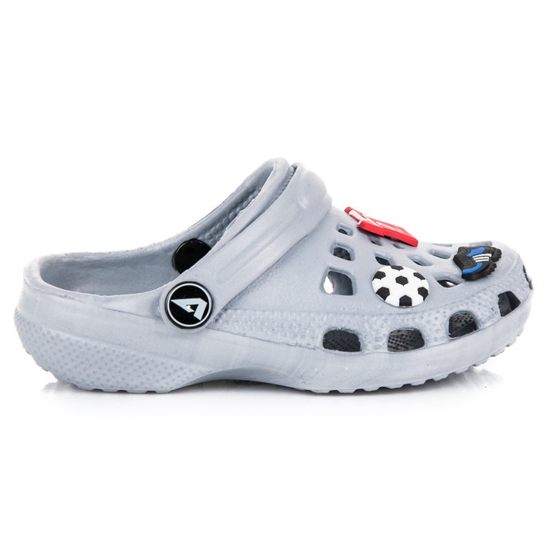 American Club Ciabatte americane per bambini grigio
