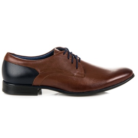Scarpe casual in pelle LUCCA marrone