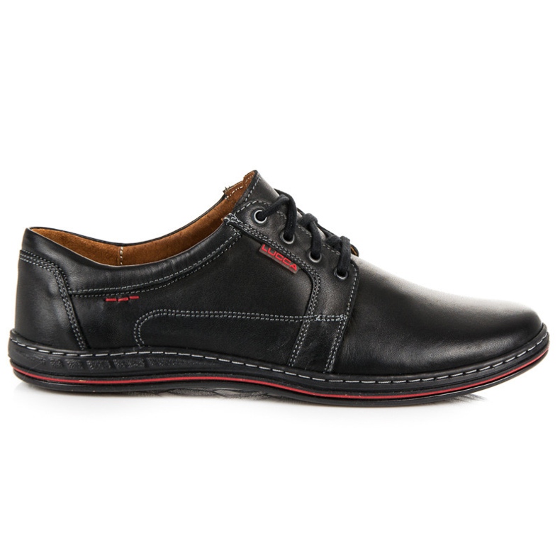 Scarpe casual lucca stringate nero