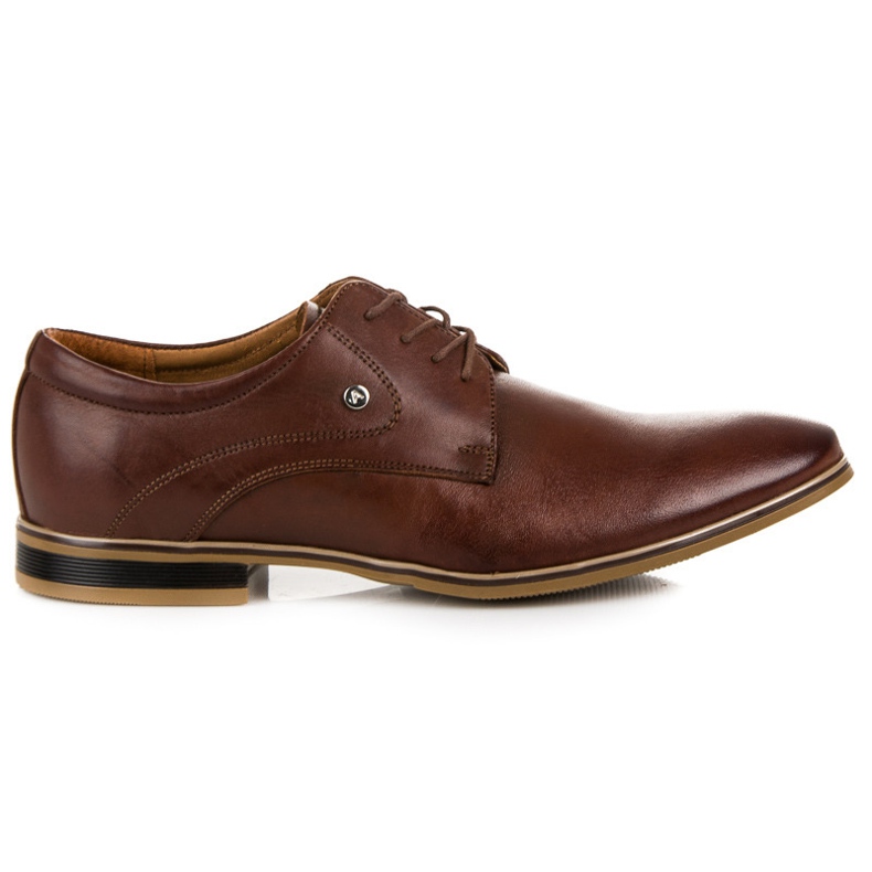 Mario Boschetti Scarpe eleganti da legare marrone