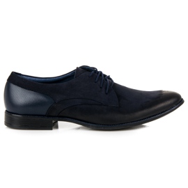 Scarpe casual in pelle LUCCA blu