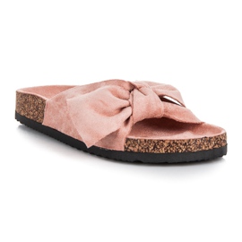 Seastar Pantofole Da Donna Con Un Fiocco rosa